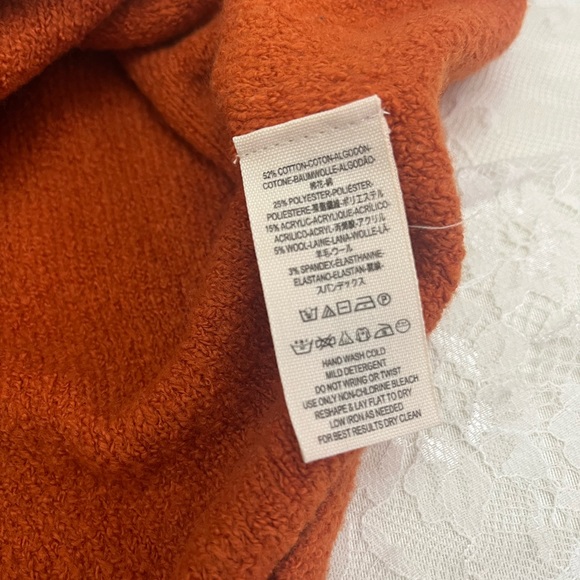 Free People terra cotta colored cowl neck - Picture 9 of 9